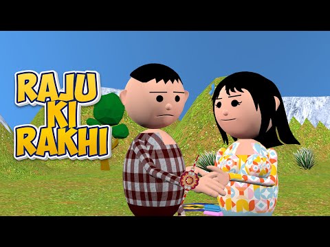 RAJU KI RAKHI (राजू की राखी ) MSG TOONS Comedy Funny Video thumbnail