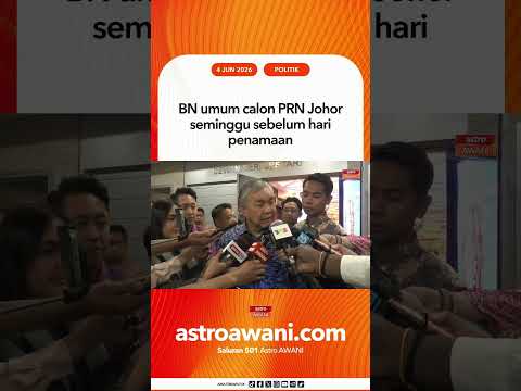 BN umum calon PRN Johor seminggu sebelum hari penamaan thumbnail