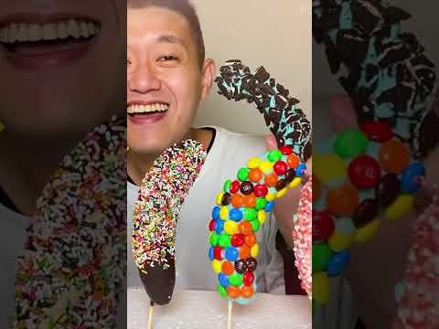 How to Make Chocolate Bananas!！如何製作巧克力香蕉！#chocolate  #banana  #dessert  #oreo thumbnail