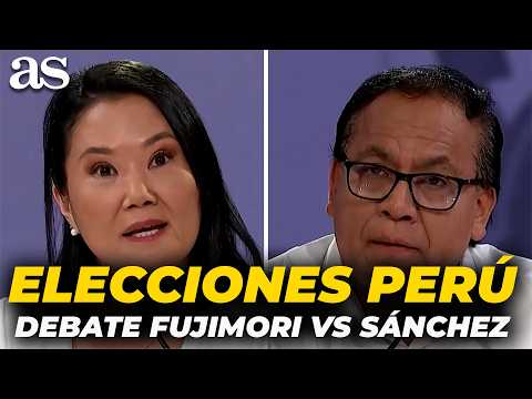 DEBATE y CARA A CARA entre FUJIMORI y SANCHEZ antes de las ELECCIONES en PERÚ thumbnail