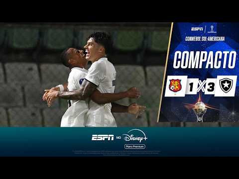 BOTAFOGO SAI ATRÁS, VIRA CONTRA O CARACAS E GARANTE A MELHOR CAMPANHA DA SUL-AMERICANA | COMPACTO thumbnail