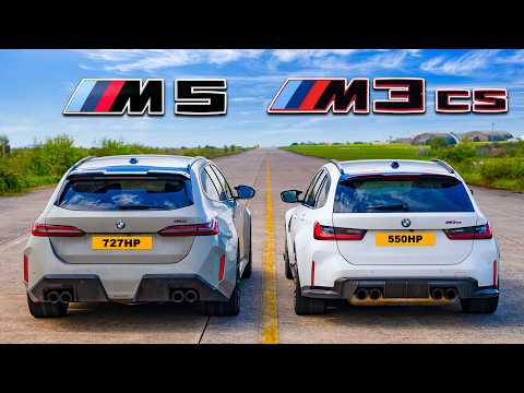 How did BMW get it so WRONG? M5 v M3 DRAG RACE thumbnail