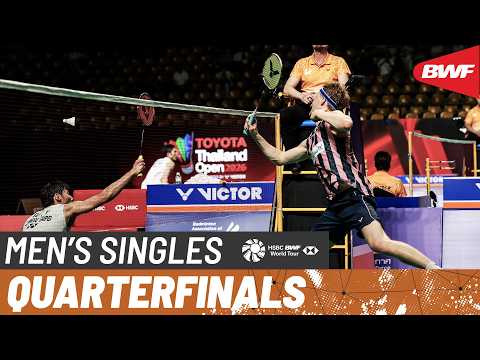 TOYOTA Thailand Open 2026 | Anders Antonsen (DEN) [3] vs Su Li Yang (TPE) | QF thumbnail