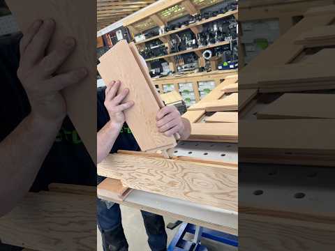 Getting all the middle door pieces ready for glue up using the @festool-canada DOMINO DF 700 thumbnail