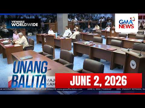 Unang Balita - Part 1 (June 2, 2026) | Unang Hirit thumbnail