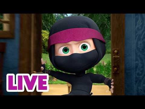 🔴 LIVE STREAM 🎬 Masha and the Bear 🥷⚡Kung Fu Master 🥋🐼 thumbnail