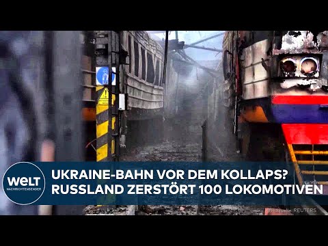 PUTINS BAHN-KRIEG: Russlands Terror-Angriffe treffen Lebensadern der Ukraine mit voller Wucht thumbnail