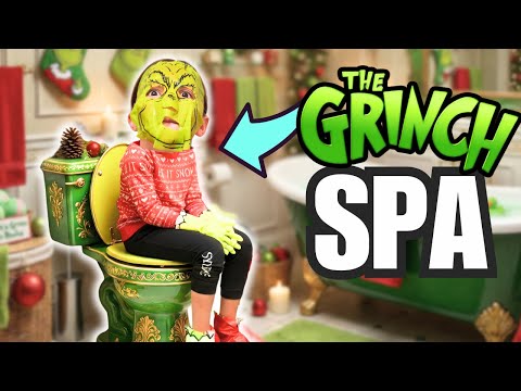 FACCIAMO LA SPA DEL GRINCH nel Bagno di Casa thumbnail