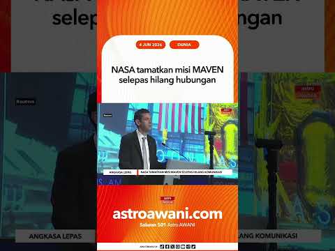 NASA tamatkan misi MAVEN selepas hilang hubungan thumbnail