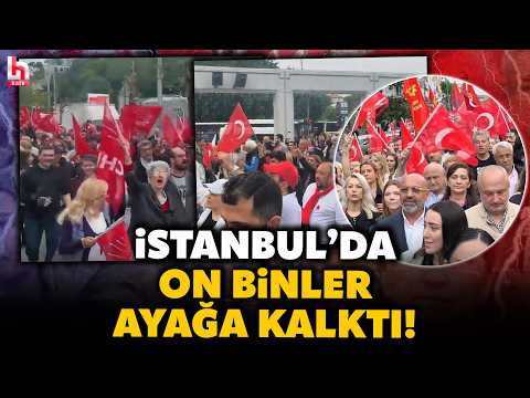 TARİHE GEÇECEK GÖRÜNTÜLER! CHP'ye 'Butlan' kararı sonrası İstanbul'da on binler sokağa döküldü! thumbnail