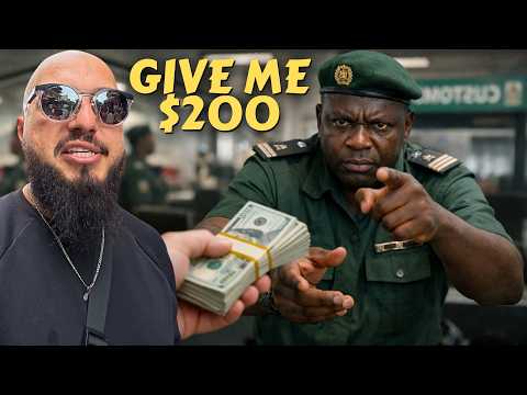 Corrupted Ivorian Officer Demands $200 At Abidjan Airport In Ivory Coast 🇨🇮 (secretly filmed) thumbnail