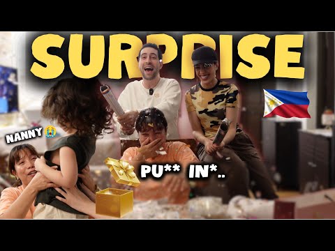 Surprising Our NANNY On Her BIRTHDAY! **Emotional** 🥹🇵🇭 thumbnail