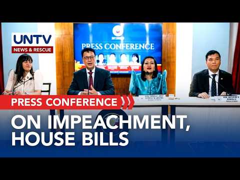 LIVE: Press Conference with Rep. Luistro, Quimbo, Roman III & Cruz I June 01, 2026 thumbnail