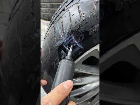 No Emergency Tire Repair Nails: Fast, tool-free fix for nail punctures. #TireRepair #CarEmergency thumbnail