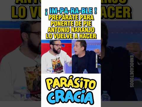 ?¡ IM-PA-RA-BLE !?PREPÁRATE PARA PONERTE DE PIE. ANTONIO NARANJO LO VUELVE A HACER thumbnail