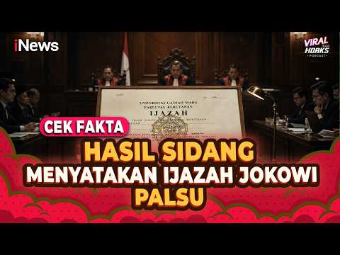🔴LIVE Cek Fakta, Hasil Sidang Menyatakan Ijazah Jokowi Palsu? | Viral tapi Hoaks thumbnail