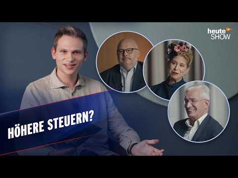 Zeit für Steuererhöhungen? Fabian Köster fragt nach | heute-show vom 29.05.2026 thumbnail