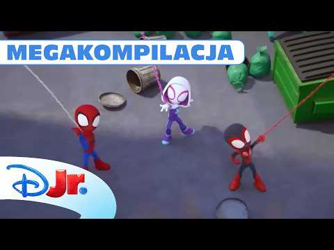 🐕🕷️ Na pomoc zwierzakom | Spidey i super-kumple MEGA KOMPILACJA | Disney Junior Polska thumbnail