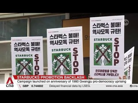 Starbucks promotion backlash: Coffee chain's campaign accused of trivialising South Korea's past thumbnail