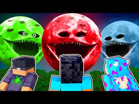 Sobrevivi a Todas as LUAS DEVORAMUNDOS do Minecraft… thumbnail