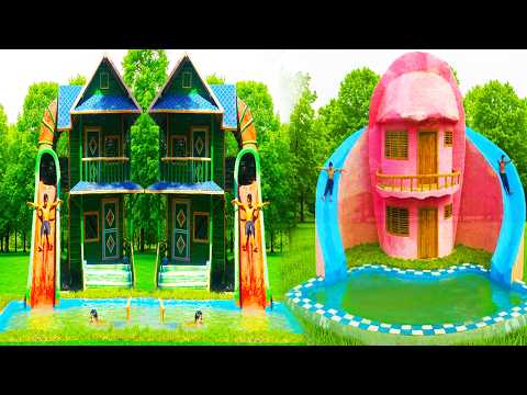 [Full Video] 88 Days Building Creative Mud Villa With Pool Construction thumbnail
