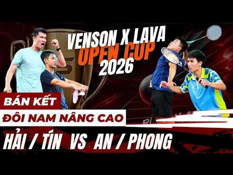 Siêu Kinh Điển khi Các Máy Đập Bem Nhau! Bán Kết Đôi Nam Nâng Cao Giải Cầu Lông Venson Lava 2026 thumbnail