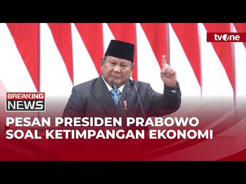 Presiden Prabowo: Yang Kaya Jangan Menang Sendiri, Tidak Boleh Menelantarkan yang Lemah | tvOne thumbnail
