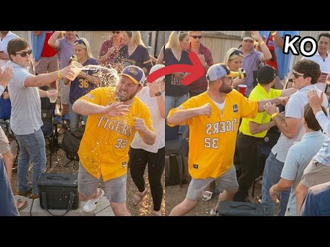 He Picked The WRONG Man To Throw A Drink At thumbnail