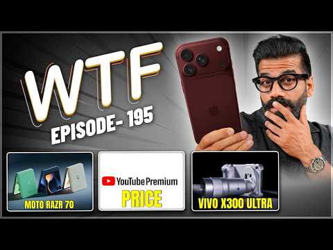 iPhone 18 Pro | YouTube Premium Plan | vivo X300 Ultra | Razr 70 | Episode 195 | Technical Guruji🔥🔥🔥 thumbnail