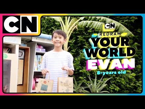 Redraw Your World | Meet Evan! | Cartoon Network thumbnail