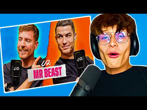 Reacting to Mr. Beast and Cristiano Ronaldo Breaking the Internet thumbnail