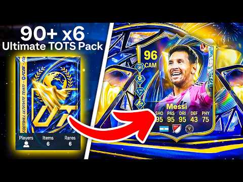 90+ x6 ULTIMATE TOTS PACKS! ? FC 26 Ultimate Team thumbnail