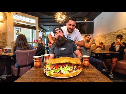 I ATTEMPTED THAT VIRAL DONER KEBAB CHALLENGE IN GERMANY! | BeardMeatsFood thumbnail