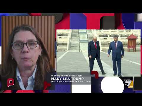 Vertice Pechino, Mary Trump: “Con Xi Jinping Trump diventa servile, sa di essere più debole” thumbnail
