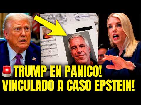 🚨 TRUMP EN PANICO POR QUE PAM BONDI LO COMPROMETIO CON LOS ARCHIVOS EPSTEIN! thumbnail