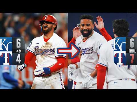 Rally down in Texas 🤠 Joc Pederson, Jake Burger, Ezequiel Duran spark Rangers' comeback! (Full 9th) thumbnail