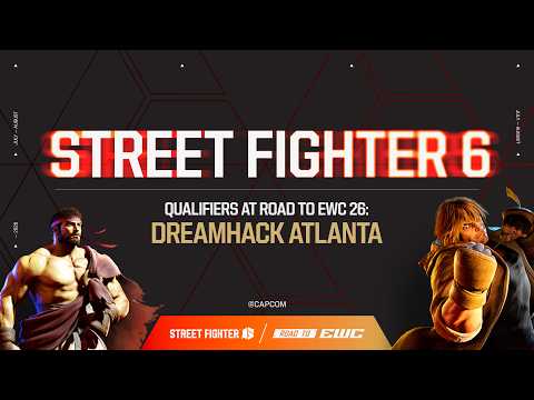 FINAL DAY of Street Fighter 6 at ROAD TO EWC 26: DreamHack Atlanta! thumbnail