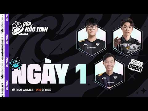 NGÀY 1 – GIẢI ĐẤU NGOẠI HẠNG APAC: CÚP HẮC TINH | VP LECHUYEN, RRQ MIDFEED, VP K1AN | ĐTCL MÙA 17 thumbnail