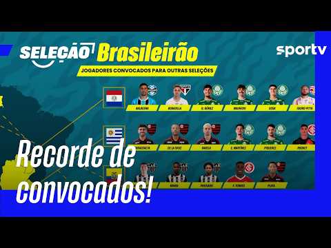 COM 32 NOMES, COPA DE 2026 QUEBRA RECORDE DE JOGADORES DO BRASILEIRÃO NA HISTÓRIA | SELEÇÃO | sportv thumbnail