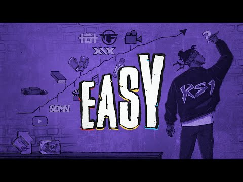 KSI, Bugzy Malone, R3HAB - Easy (Official Lyric Video) thumbnail
