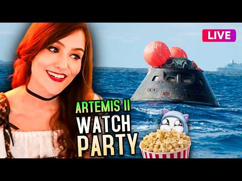 Artemis II Reentry and Splashdown WATCH PARTY thumbnail