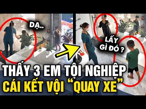 Thấy 3 đứa XIN NƯỚC tội nghiệp, chị gái mời nước uống nào ngờ bị ĂN CHÁO ĐÁ BÁT | Tin 3 Phút thumbnail