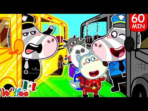 ¿Qué autobús escolar elegirías? 🏫🚌💨 Las reglas del autobús escolar + Mas 🌈  Wolfoo en Español thumbnail