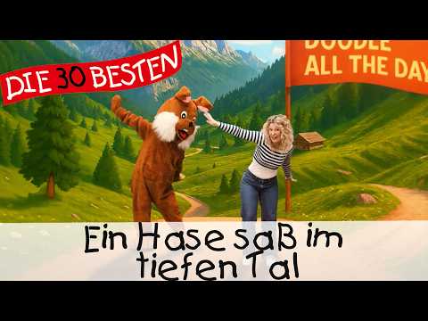 Ein Hase saß im tiefen Tal || Kinderlieder mit Simone Sommerland + Walking Act thumbnail