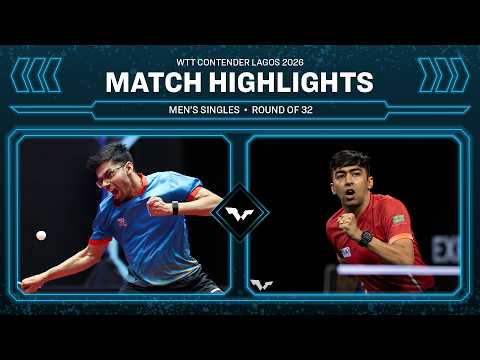 Manav Thakkar vs Harmeet Desai | MS R32 | #WTTLagos 2026 thumbnail