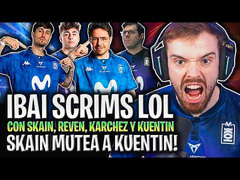 IBAI SCRIMS LOL vs TEAM SHIRO ?SKAIN MUTEA A KUENTIN!? con REVEN, SKAIN, KARCHEZ Y KUENTIN! thumbnail