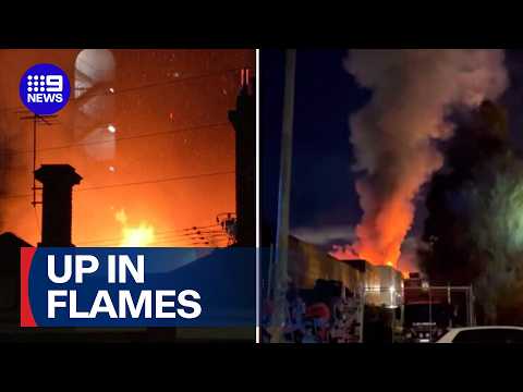 Fire destroys much-loved bike shop | 9 News Australia thumbnail