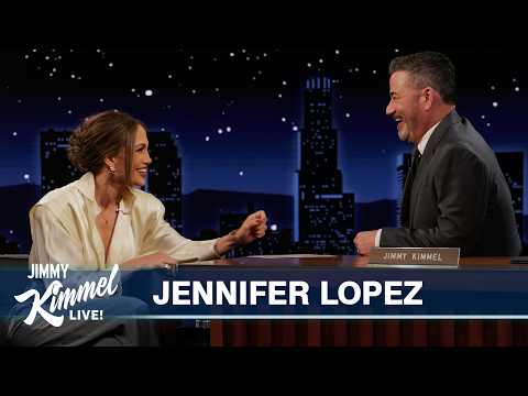 Jennifer Lopez on Being Single, Her Kids Going to College & Office Romance with Brett Goldstein thumbnail