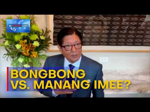 PBBM, pumalag sa pahayag ni Sen. Imee Marcos tungkol sa majority bloc | Sa Totoo Lang thumbnail