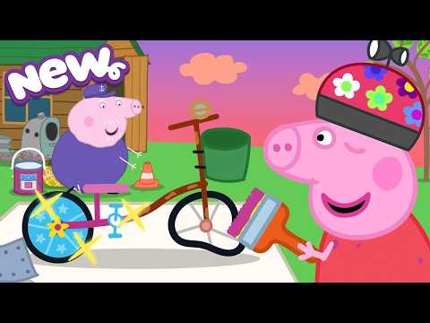 Peppa Pig Tales 2026 ✨ Peppa TRANSFORMS Old Rusty Bike 🚲 Learning to Upcycle! ♻️ BRAND NEW Peppa Pig thumbnail